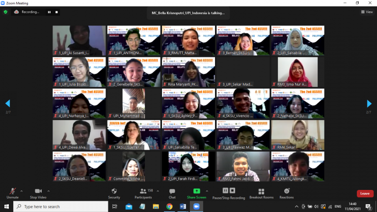 Kantor Jurnal dan Publikasi, UPI IEEE Student Branch, dan FPTK UPI Selenggarakan The 2nd ASSEEE Student Conference 2021