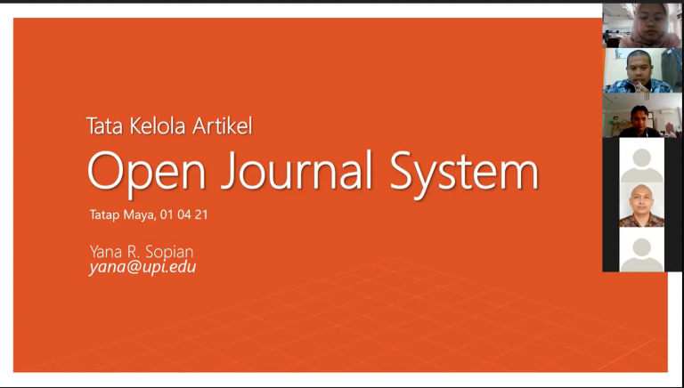 Kantor Jurnal dan Publikasi UPI Selenggarakan Workshop Tata Kelola Open Journal System