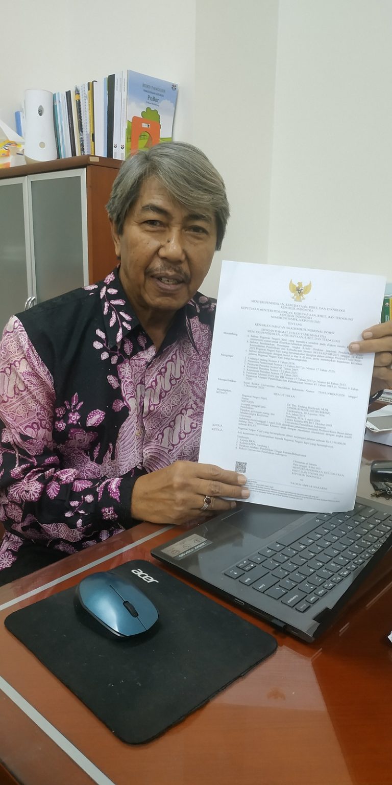 Endang Rochyadi, Dosen Departemen Pendidikan Khusus FIP UPI Raih Guru Besar