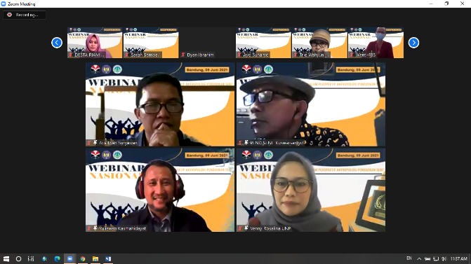 Webinar Nasional “Tari dalam Perspektif Antropologi Pendidikan Seni”