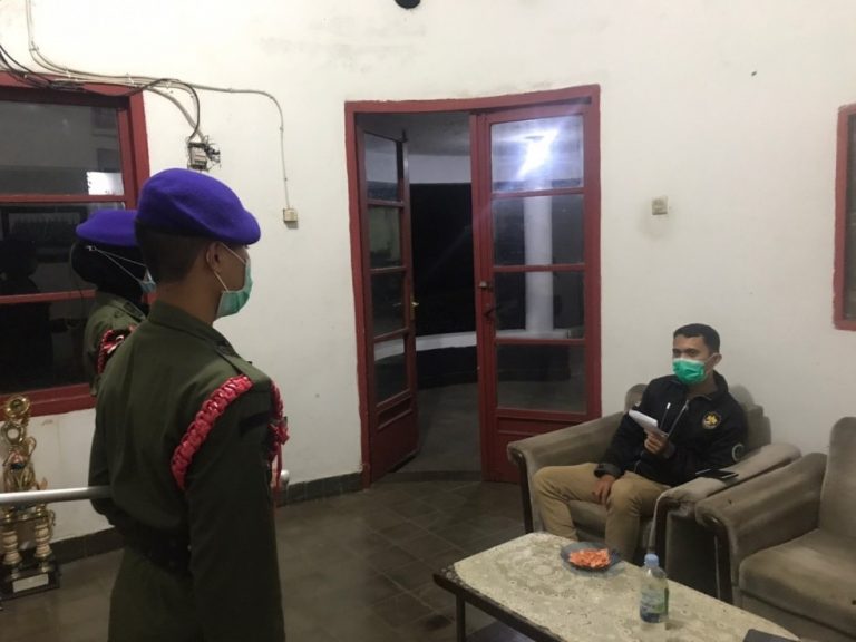 Menwa Yon XI/UPI/Resimen Pendidikan Peserta KDS Gelar Gladi Posko