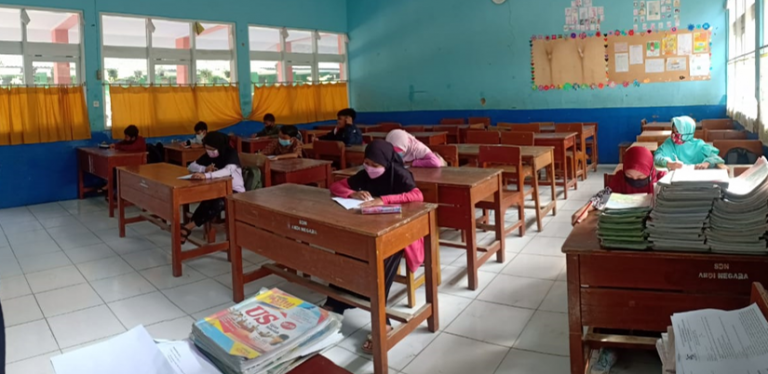 KKN Tematik UPI 2021: Mahasiswa UPI Dampingi Siswa Sekolah Dasar pada Masa Libur Kenaikan Kelas