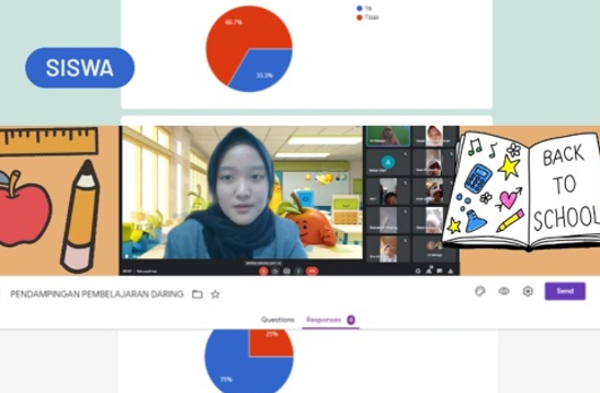 KKN Tematik UPI 2021: Bantu Guru dan Siswa Lebih Melek Teknologi