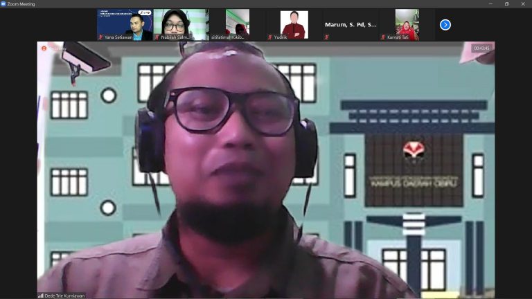 Tim KKN UPI Latih Media Pembelajaran Interaktif dalam Pembelajaran Daring Bagi Guru SDN Jati Rasa I