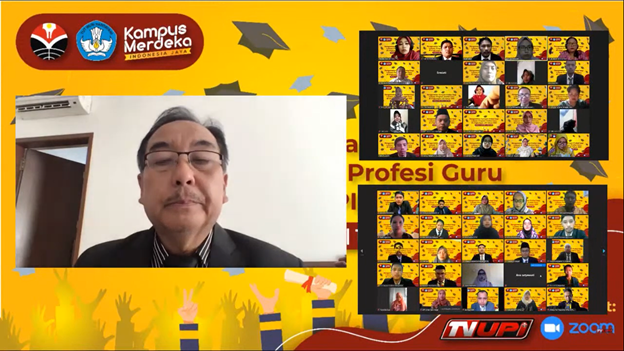 Pengambilan Sumpah Profesi bagi Lulusan Program Profesi Guru di Lingkungan UPI Tahun 2021