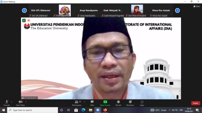 Kantor Jurnal dan Publikasi UPI selenggarakan Seminar dan Pengajian Rutin Bersama