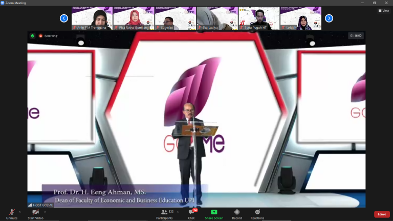 Prof. Dr. H. Eeng Ahman, MS: UPI-GC-BME 2021 Sebagai Strategi Meningkatkan Relevansi dan Daya Saing Publikasi Ilmiah dan Mutu Akademik Pada Bidang Manajemen dan Bisnis