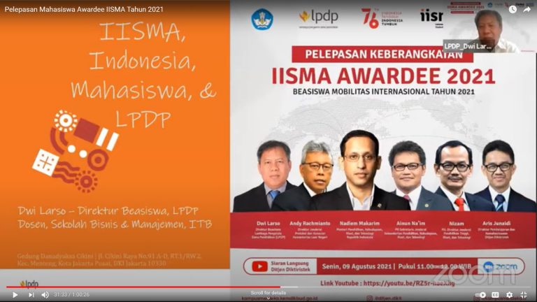 19 Mahasiswa UPI Meraih Progam Indonesian International Student Mobility Awards