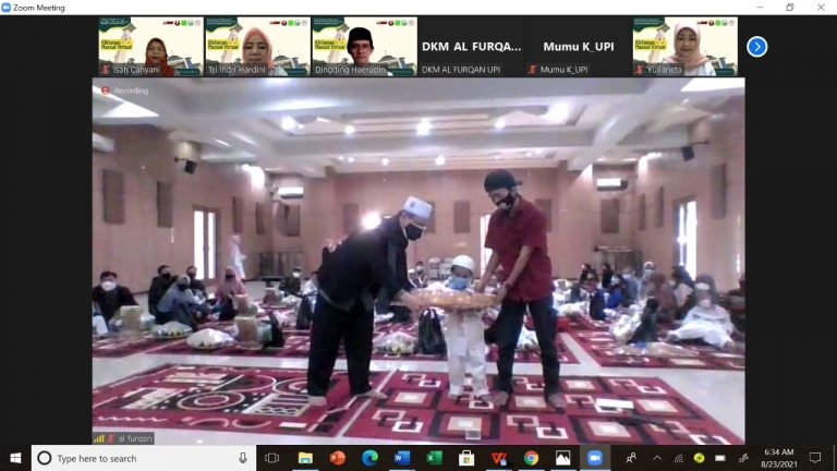 UPI Melalui Panitia Iduladha 1442 Hijriah/2021 Selenggarakan Khitanan Massal