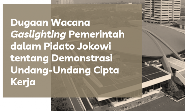 Tim PKM RSH UPI Angkat Fenomena Gaslighting dalam UU Cipta Kerja