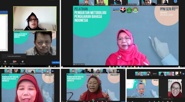 Depdiksatrasia FPBS UPI Sukses Selenggarakan Pelatihan Penguatan Metodologi Pengajaran Bahasa Indonesia