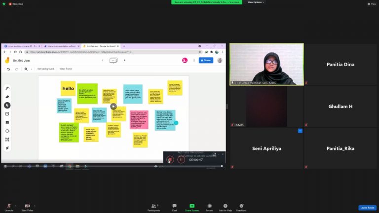 Tes Wawancara dan Praktik Mengajar (Micro Teaching) Pengadaan Calon Dosen Tetap Universitas melalui Jalur Khusus UPI Tahun 2021
