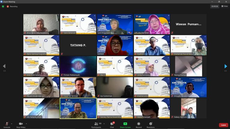 KKN Tematik UPI 2021: Tips Agar Pembelajaran Daring Tetap Efektif sebagai Upaya Penanggulangan Dampak Covid-19 di Bidang Pendidikan