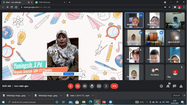 KKN Tematik UPI : Pembuatan Video oleh Mahasiswa KKN pada MPLS SDN 177 Cipedes di Era Pandemi