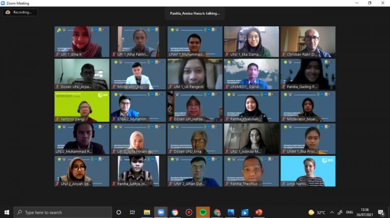 Departemen Pendidikan Bahasa Jerman UPI Raih Juara Pertama dalam Kompetisi Debat Bahasa Jerman se-Indonesia Tahun 2021