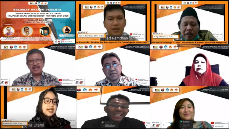 IKA Pendidikan Sosiologi FPIPS UPI Gelar Webinar Nasional