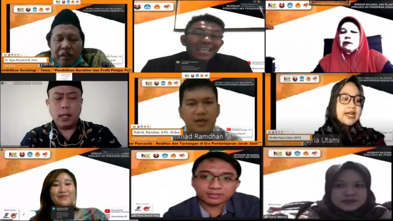 Pengurus IKA Pendidikan Sosiologi FPIPS UPI Periode 2021-2026 Resmi Dilantik