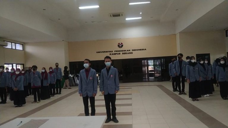 Pelantikan Kepengurusan BEM dan DPM  UPI Kampus Serang Periode 2021