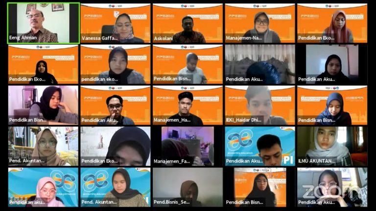 Fakultas Pendidikan Ekonomi dan Bisnis Selenggarakan Kuliah Umum Menyambut Perkuliahan Pada Semester Baru Tahun Akademik 2021/2022