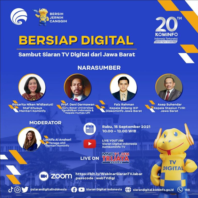Talkshow Bersiap Digital: Sambut Siaran TV Digital dari Jawa Barat