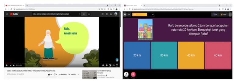KKN Rekognisi UPI 2021: Penggunaan Media Pembelajaran Digital dalam Pembelajaran Matematika Kelas V SD di Masa Pandemi