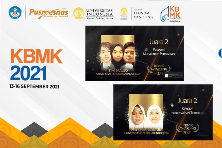 Mahasiswa FPEB UPI Raih Juara 2 Tingkat Nasional Kompetisi Ilmu Bisnis, Manajemen dan Keuangan (KBMK) Tahun 2021