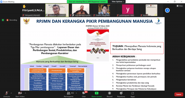 Dit. APK Bappenas dan UPI Selenggarakan Webinar PAUDHI untuk SDM Unggul dan Berdaya Saing