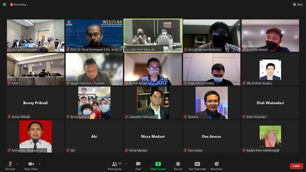 Pengelola Publikasi Jurnal Humas UPI Sharing Bersama Pusdatin Kemendikbudristek