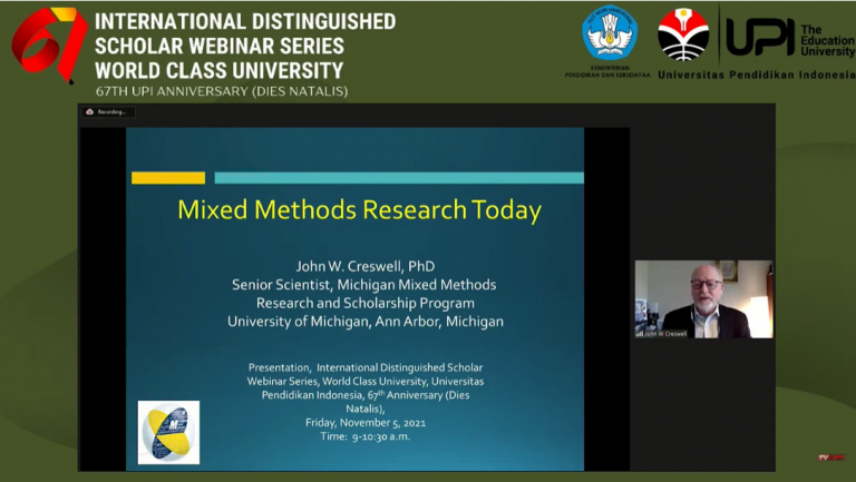 Prof. John W. Creswell: Apa Itu Mixed Methods Research?
