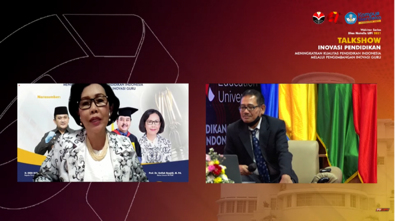 Talk Show Inovasi Pendidikan: Inovasi Pendidikan Wajib Dilakukan