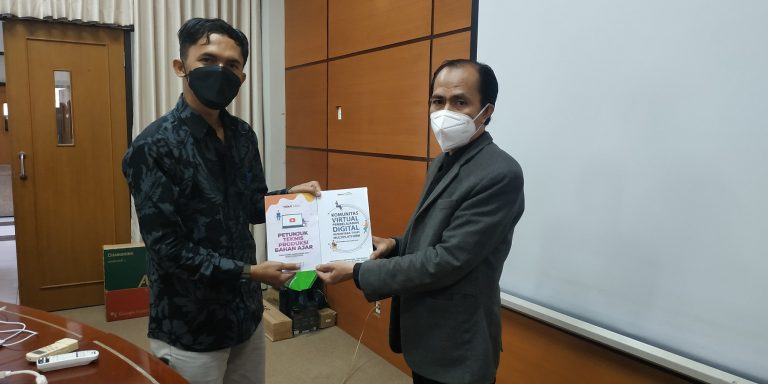 Disdikpora Kab. Sumedang Terima Hibah Peralatan TV dari Tim VCDLN TVUPI