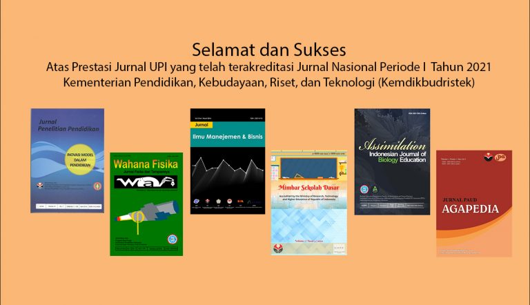 UPI Raih Peningkatan Akreditasi Jurnal Nasional Periode I Tahun 2021
