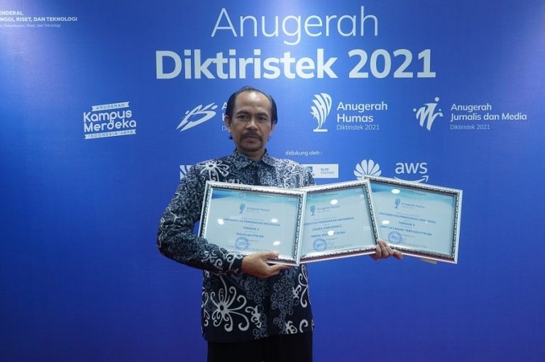UPI Raih Terbaik ke-3 Anugerah Diktiristek 2021 Kategori Unit Layanan Terpadu