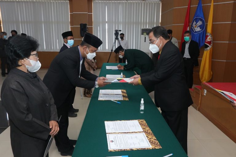 Pelantikan Pejabat dilingkungan UPI Tahun 2022