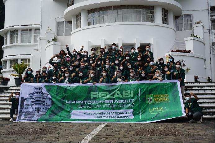 TVUPI TERIMA KUNJUNGAN  UNAS TV