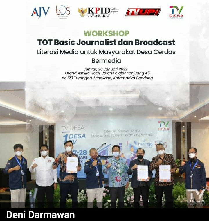 VCDLN TVUPI dan CEO 1 Desa 1 TV Sepakati Promosikan Konten Desa dan Konten Pendidikan