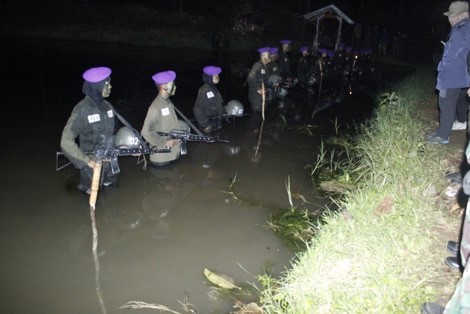Menwa Yon XI/UPI/RP Lakukan Pembaretan