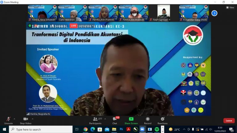 Kolaborasi Prodi Pendidian Akuntansi FPEB UPI dengan Aprodiksi Selenggarakan Seminar Nasional Pendidikan Akuntansi ke-3