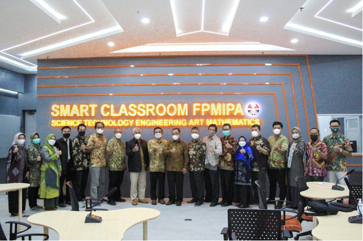 FPMIPA UPI Luncurkan Smart Classroom, Bertemakan lima Disiplin Keilmuan