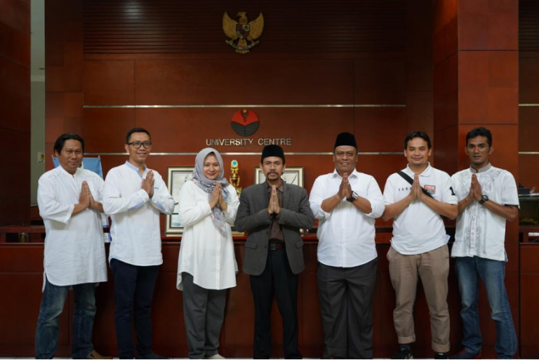 Silaturahmi menjadi Kunci Harmoni UPI bersama Awak Media