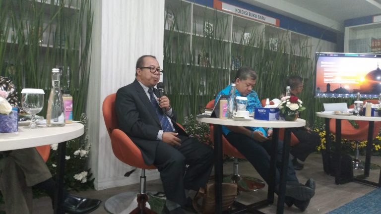 Prof. Sofyan Sauri Bicara Kesantunan Berbahasa di Perpustakaan DPR RI