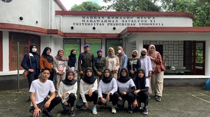 Menwa Batalyon XI UPI/RP Laksanakan Pelatihan Komisis Disiplin Himpunan Mahasiswa Program Studi Bimbingan Konseling