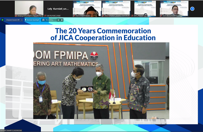 Commemorating 20 year of JICA –  UPI Partnership: UPI leads on Lesson Study Further Development Regionally