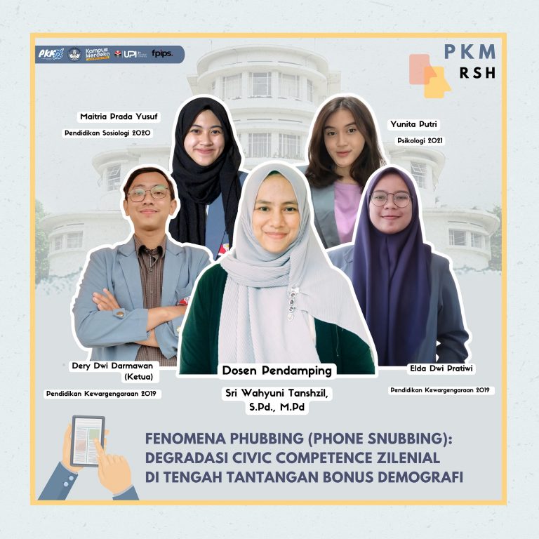 Tim PKM RSH FPIPS UPI Teliti Fenomena Phubbing