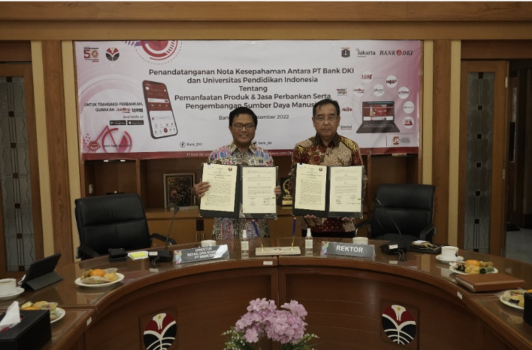 Direktur Bank DKI: 250 Beasiswa bagi Mahasiswa UPI￼