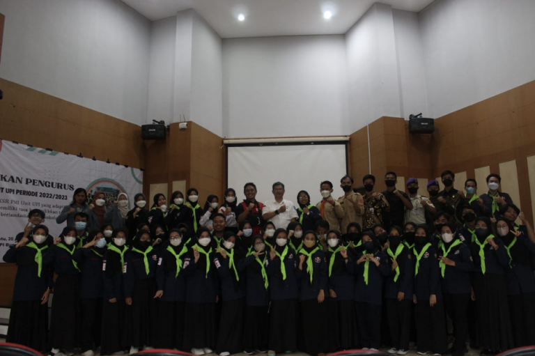 KSR PMI UNIT UPI LANTIK PENGURUS PERIODE 2022/2023