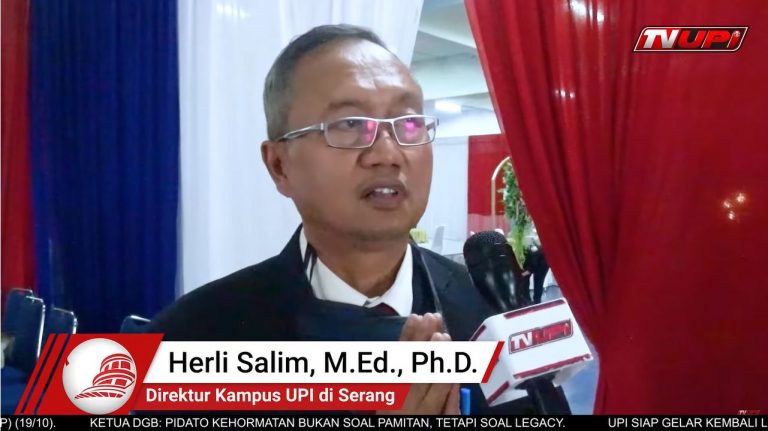 Direktur Kampus UPI di Serang: Prodi Kemaritiman Gairahkan Dunia Pendidikan Provinsi Banten