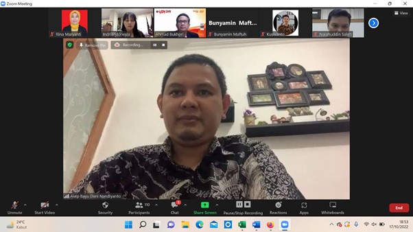 Pendampingan Submitting Artikel  Jurnal Dosen Muda UPI oleh Kantor Jurnal dan Publikasi UPI