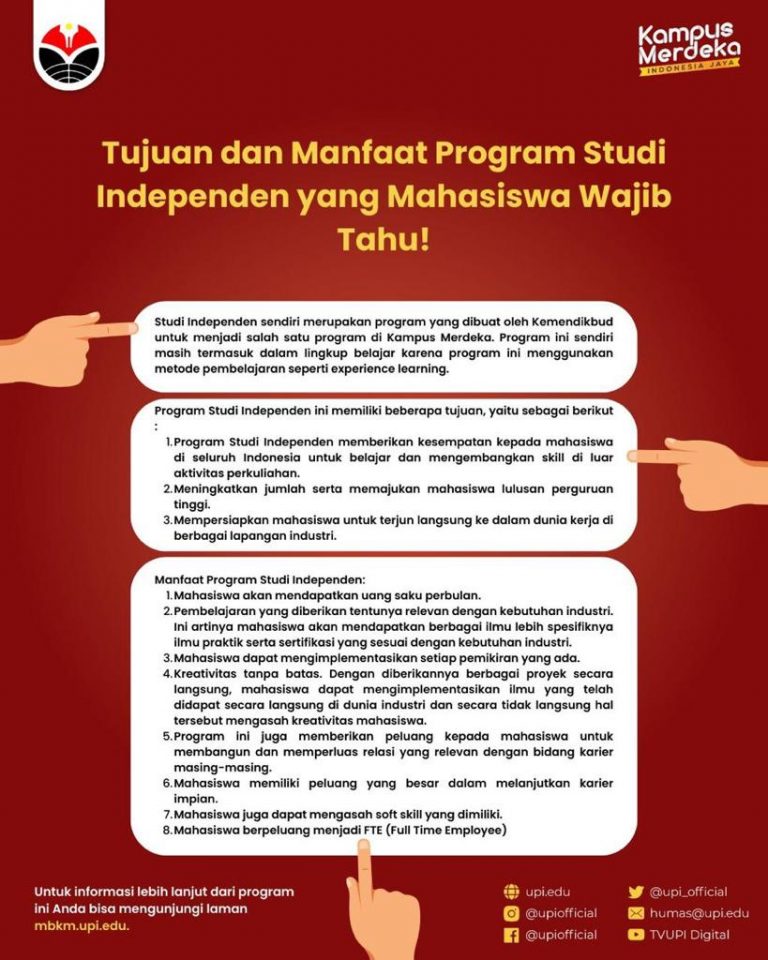 Ini Dia Tujuan dan Manfaat Program Studi Independen yang Mahasiswa Wajib Tahu!