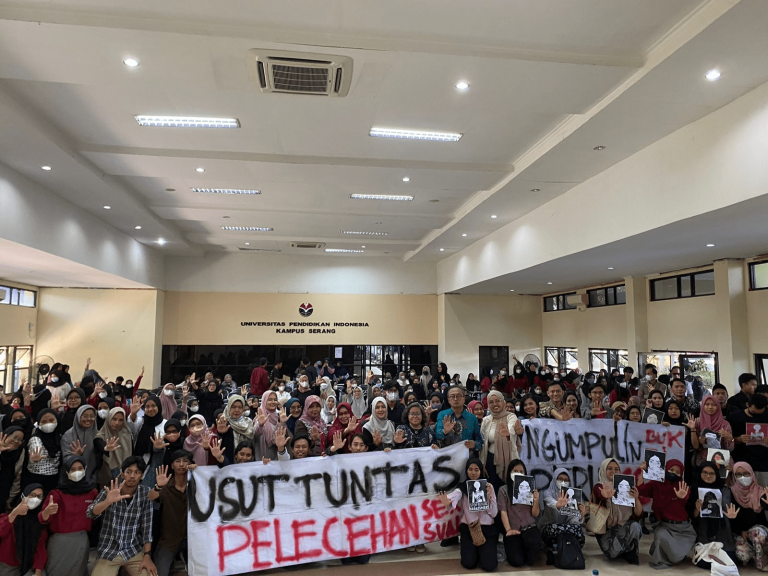 Roadshow SPPKS UPI: Direktur UPI Kampus Serang Berkomitmen Perangi Kekerasan Seksual di Lingkungan Kampus